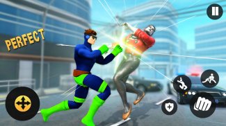 Amazing Rope Spider Fight Hero screenshot 2