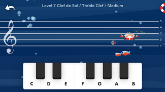 Notes de Musique - le solfège avec Music Crab screenshot 2