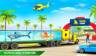 Sea Animal Transporter Truck screenshot 14