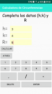 Ecuaciones de Circunferencias screenshot 5