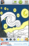 Vincent van Gogh Coloring Book screenshot 1