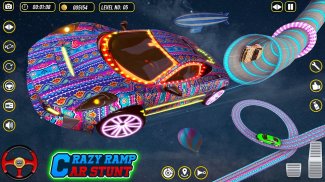 Rampa giochi stunt car giochi Impossible acrobazia screenshot 3