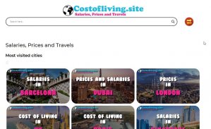 Cost of Living | Salaries and Prices screenshot 0