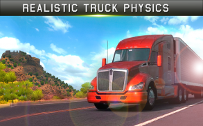 Cargo Truck Driver Simulator Pro 2018 screenshot 1