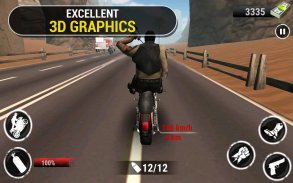 الطريق السريع حيلة دراجة نارية - سباق ألعاب VR screenshot 5