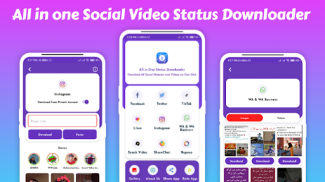 Video Downloader - All in one Social Status Saver screenshot 3