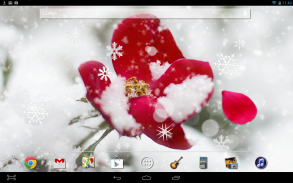 Winter Rose Live Wallpaper screenshot 0
