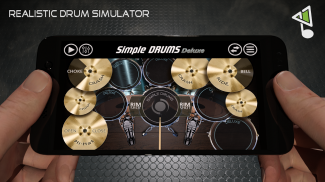 Simple Drums Deluxe - ड्रम सेट screenshot 5