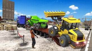 Heavy Excavator Truck Game screenshot 2