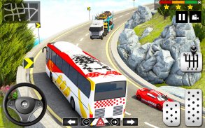 Offroad Bus Driving Simulator : Parking Games screenshot 4