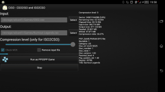 CISO – PSP ISO Compressor screenshot 1