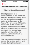 Normal Blood Pressure Range screenshot 2
