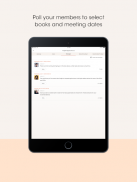 Bookclubs: Book Club Organizer screenshot 2