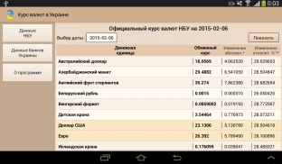 Exchange rates in Ukraine screenshot 4