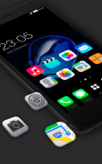 Stylish launcher theme for Iphone 7 HD screenshot 0