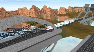 Superfast Bullet Train Racing screenshot 1