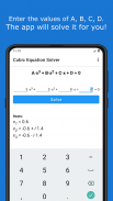 Cubic Equation Solver screenshot 2