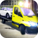 Tow Truck City Driving Icon