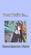 Anime Quiz - Who is your Waifu screenshot 0