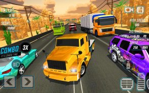 Racer Truck Racer: Permainan Memandu Lori Endless screenshot 0