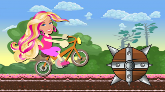 Barbie Fun Bike Ride screenshot 2