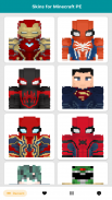 Superhero Skins for Minecraft PE screenshot 3