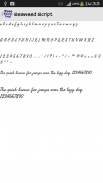Script Fonts for FlipFont screenshot 3