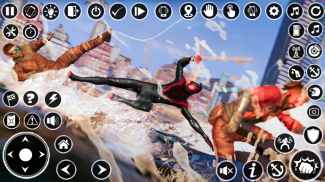 juegos superheroes araña negra screenshot 3