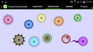 Cell Lab: Evolution Sandbox screenshot 1