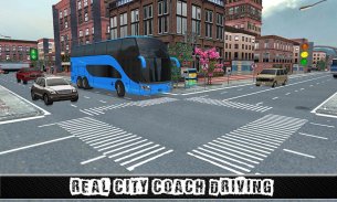 City Coach Bus Sim Driver 3D screenshot 4