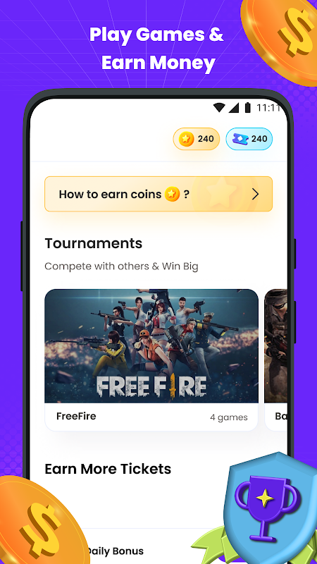 Play Free Game and Earn More Money