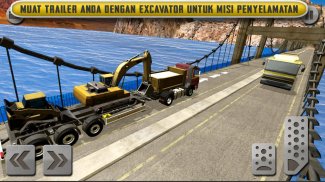 pasir penggali truk menyetir menyelamatkan simulat screenshot 5