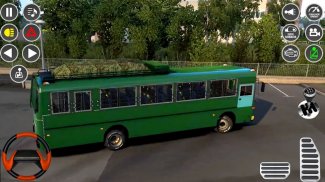 Us Army Mega Coach Bus Game screenshot 3