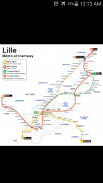 Lille Metro & Tram Map screenshot 0