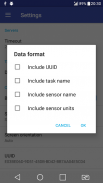 Data Collector: share sensors data screenshot 10