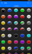 Flat Black and Teal Icon Pack ✨Free✨ screenshot 22