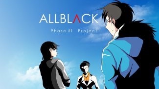 ALLBLACK Phase 1 Visual Novel screenshot 0