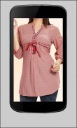 Women Short Kurta Tops Photo screenshot 0