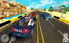警察 高速公路 追 在 市 -  犯罪 赛跑 游戏 screenshot 1
