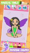 Livro de colorir para crianças: Princesas screenshot 2