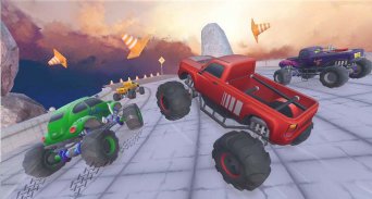 Offroad Monster Truck Racing : Car Stunt Driving screenshot 0