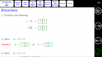 Algebra Tutorial 5 screenshot 0