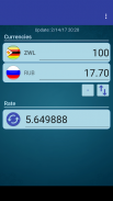 RUS Ruble x Zimbabwe Dollar screenshot 2