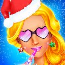 Christmas Princess Makeup Game : Princess Games Icon