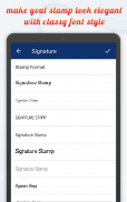 Signature Stamp On Camera Pics screenshot 9