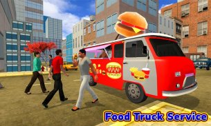 Fast Food Truck Driving 2020: Ice Cream Factory screenshot 1