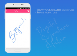 Digital Signature Maker screenshot 0