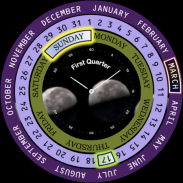 Moon Phase MP02 WatchFace SMA8 screenshot 10