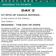 Novena to St.Rita screenshot 0