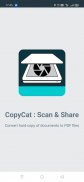 CopyCat : Scan & Share, Free Document Scanner App screenshot 1